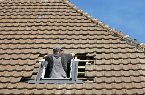 Pose de velux - Brécey